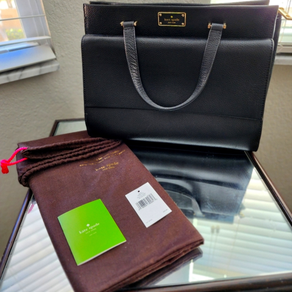 Kate Spade Carena Kay Street Black Handbag